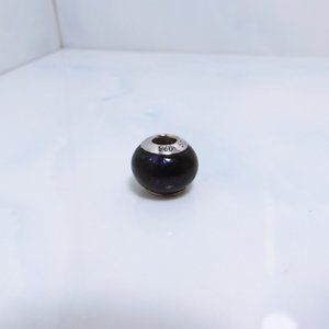 ZABLE ~ Murano Glass February Charm # 1502 Sterling Silver Bracelet Charm NWT